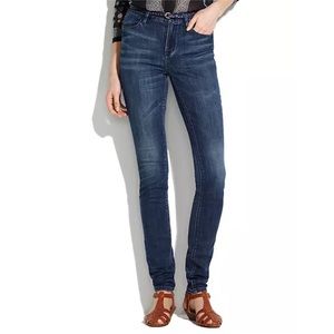 Madewell High Riser Skinny Skinny Jeans